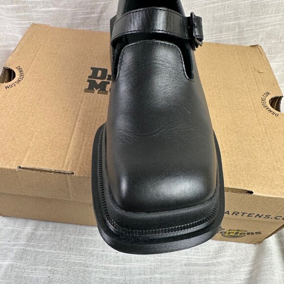 Dr. Martens Black Mary Jane Heels - Picture 3 of 13